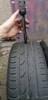 4ks letní pneu 185/55 15" cena za 4ks, Stav 50% - 2
