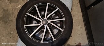 Alu kola R15 5x100 na letních gumách - 2