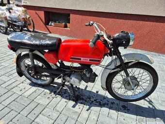 Jawa 23 Mustang bez TP, červený 2. - 2