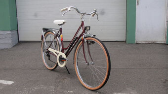 Peugeot, 1987, nádherné dámské kolo, vínová perleť - 2