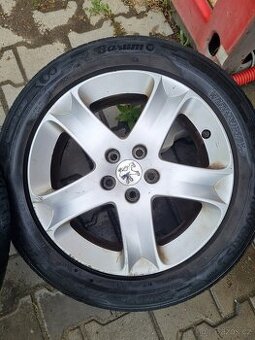 Peugeot 407 originální ALU KOLA 7Jx17 5x108 ET48 - 2