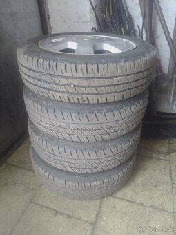 Prodám obuté ALU kola Opel Agila 155/65 R14 - 2