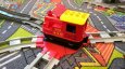 Duplo vlak, kolej točna 4 cestná - 2