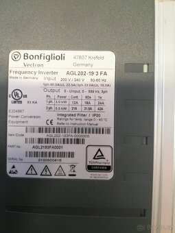 Frekvenční měnič Bonfiglioli Agile - 2