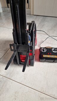 Linde,hračka vysokozdvižného vozíku na kabel,na ovládání - 2