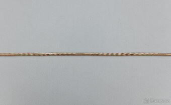 Zlatý náramek 1,45g, 14 kt, 585/1000, délka 19 cm - 2