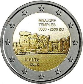 Euro pametni mince 2018 - 2019 - aktualizovane - 2