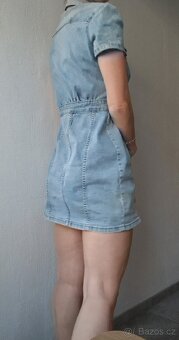 Jako nové dámské mini šaty riflové džínové vel M sexy - 2