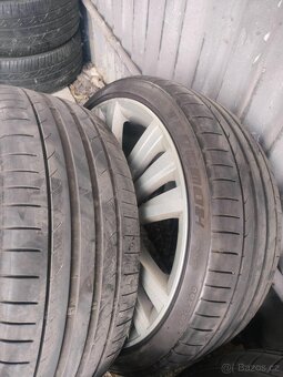 4ks alu disky orig. Škoda 5x112 R19 PNEU 225/35 ZR19 5mm - 2