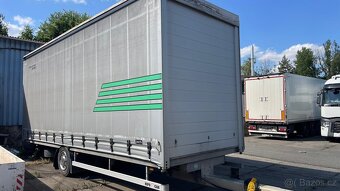 Plachtový vlek, 10t – perfektní stav - 2
