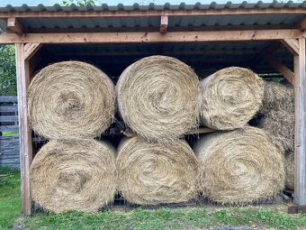 Seno kulaté balíky - 2