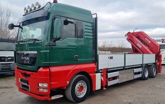 MAN TGX 26.440 - 6x2 - Valník + HR-MKH 541 - 2