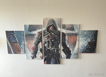 5 dílný obraz Assassins Creed Rogue - 2