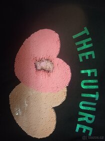 Dívčí mikina, mikinka HM vel.134/140 - 2