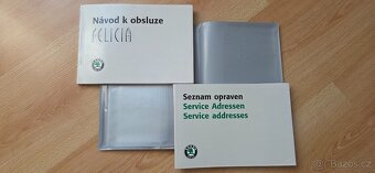 Škoda Felicia - Obal s návody apod. - 2