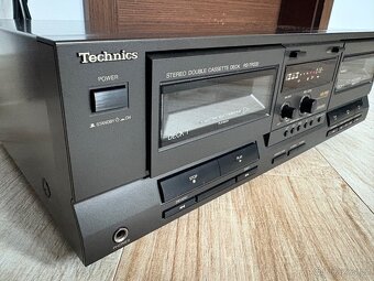 Technics RS-TR232 auto reverse double cassette deck - 2