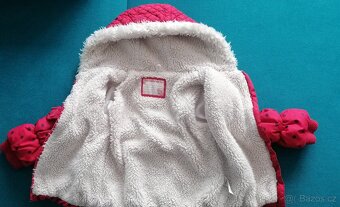 Zimní bunda se sovičkou 86/92 - 2