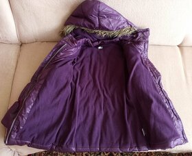 Dívčí zimní bunda vel. 146-152 - 2