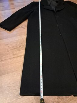 Kabát černý dlouhý pánský - 2