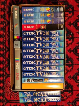 Videokazety VHS 18ks - 2