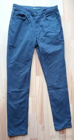 Společenské kalhoty ZARA, tmavě modré, vel. 36 (EU) - 2