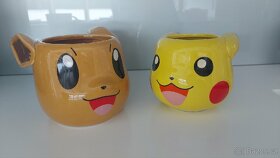 Pokemon Pikachu a Eevee hrnky - 2