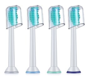 Náhradní hlavice na PHILIPS SONICARE ProResults, 4 ks,HX6014 - 2