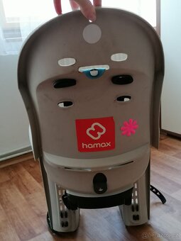 Dětská sedačka Hamax Siesta včetně dvou držáků na kolo - 2