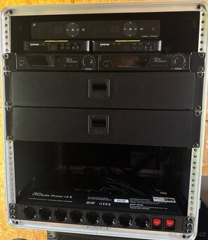 Profesionální 16U audio rack – nový, připravený k použití - 2