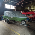 Loď Flexor s motorem Honda BF 30 včetně vozíku - 2