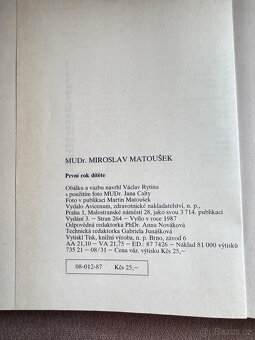 První rok dítěte (MUDr. Miroslav Matoušek) - 2