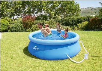 Bazén CRIVIT Quick Up / Easy Set s filtrací - 2