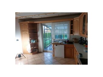 Rustikální dubová kuchyňská linka se spotřebiči,5534 - 2