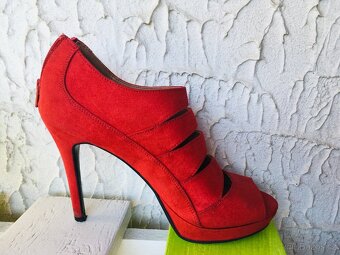 červené lodičky vel. 41 - 2