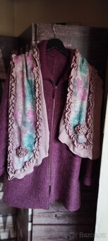 Kvalitní vlněný kabát Creation - 2