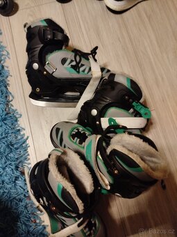 Zimní brusle velikost 33-37 - 2
