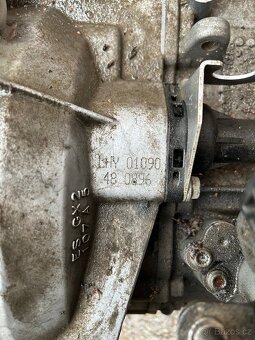 Převodovka - 1.2 , 1.4 TSI 77kw / LHY - 2