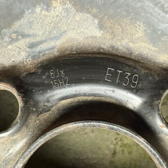 15" originál plechové kola Opel - rozteč 4x100 - 2