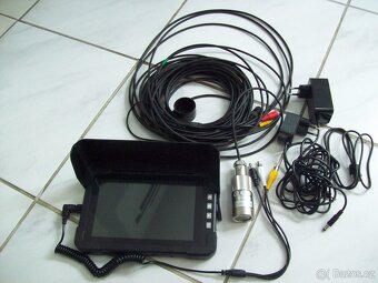Vodotěsná inspekční kamera 20m + monitor 7" - 2