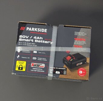 NOVÁ Baterie Parkside 20V 4Ah PAPS 204 B1 - 2