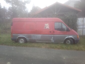 FORD TRANZIT 2.5TD VYVARENY DOBRY STAV VHODNY NA OBYTNAK - 2
