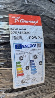 Gripmax SureGrip A/S 275/45r20 NOVÉ - 2