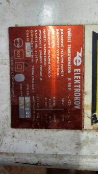 Svářečka trafo + usměrňovač - 2