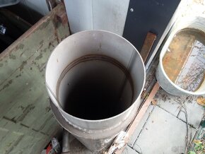 Teplovzdusny výměník na komín - 2