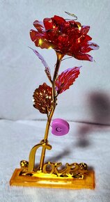 Svítící růže, dárek - 2