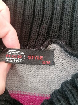 4x dámský dlouhý svetr - 2