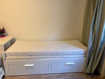 Postel IKEA BRIMNES včetně matrací - 2