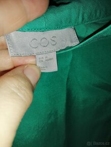 zelená halenka dlouhá, šaty COS, vel. M (1) - 2