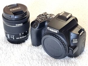 Canon 250D + 18-55 IS STM krabice, 64GB, záruka - 2
