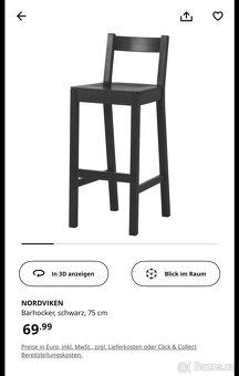 Ikea Stůl vadholma židle Nordviken - 2